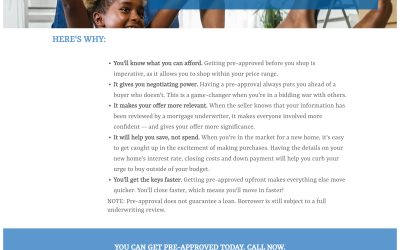 Getting Pre-approved Is Something Every Buyer Should Do