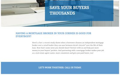 SAVE YOUR BUYERS THOUSANDS