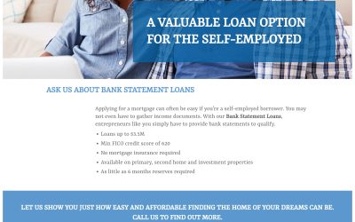 A VALUABLE LOAN OPTION FOR THE SELF-EMPLOYED