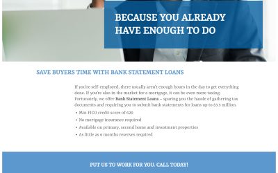 BECAUSE YOU ALREADY HAVE ENOUGH TO DO