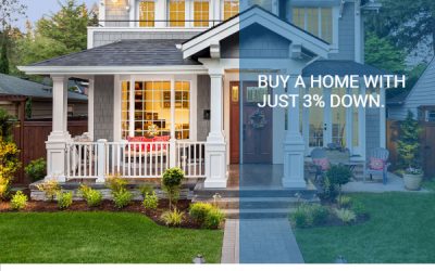 BUY A HOME WITH JUST 3% DOWN